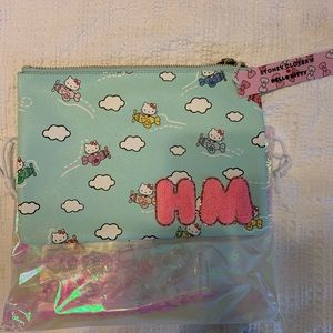 NWT SCL x Hello Kitty Flat Pouch